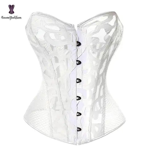 Lace Up Overbust Corset
