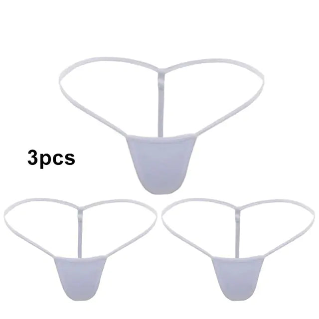 Womens Mini G-string Sexy T-back Thongs